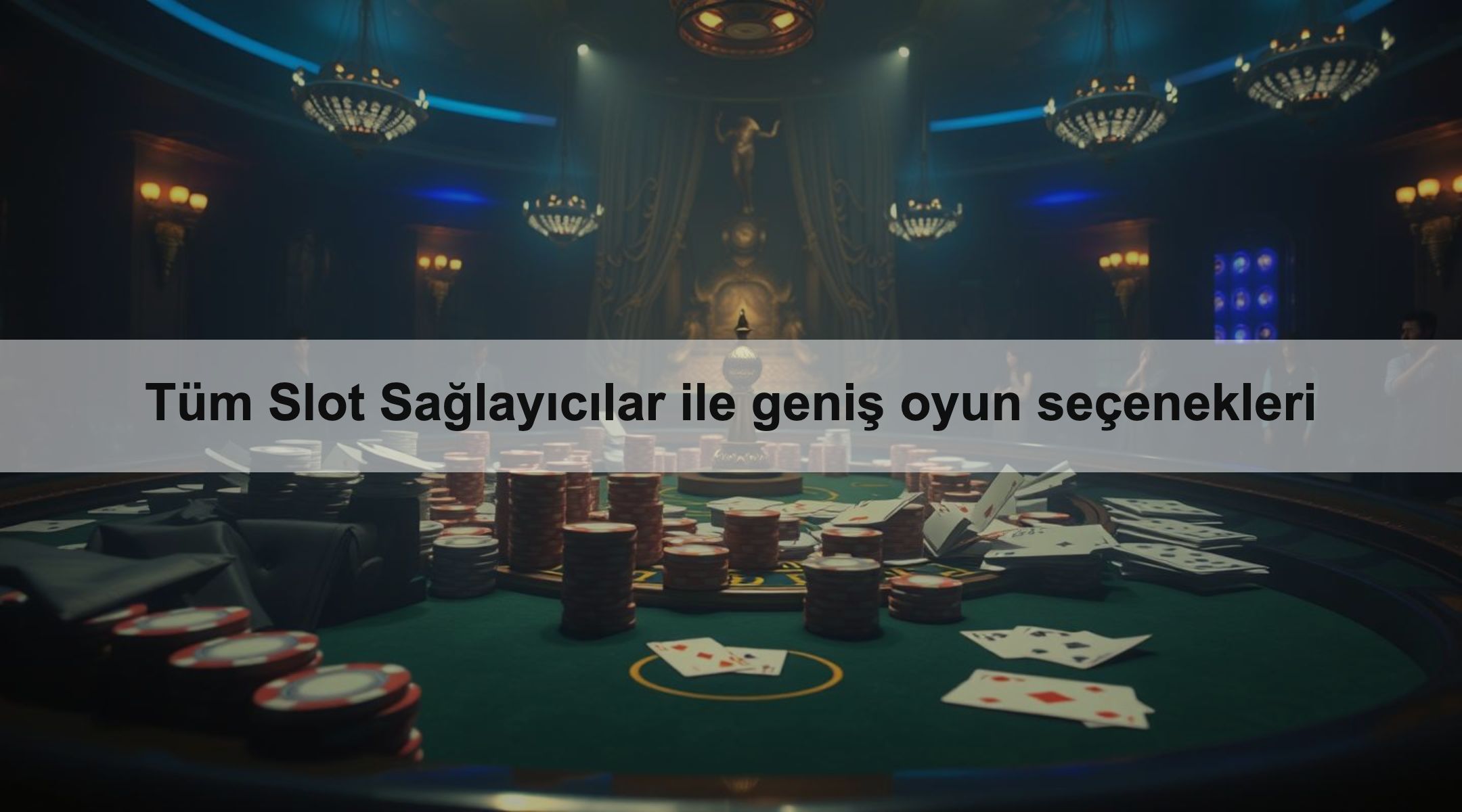 Tüm Slot Sağlayıcılar ile geniş oyun seçenekleri